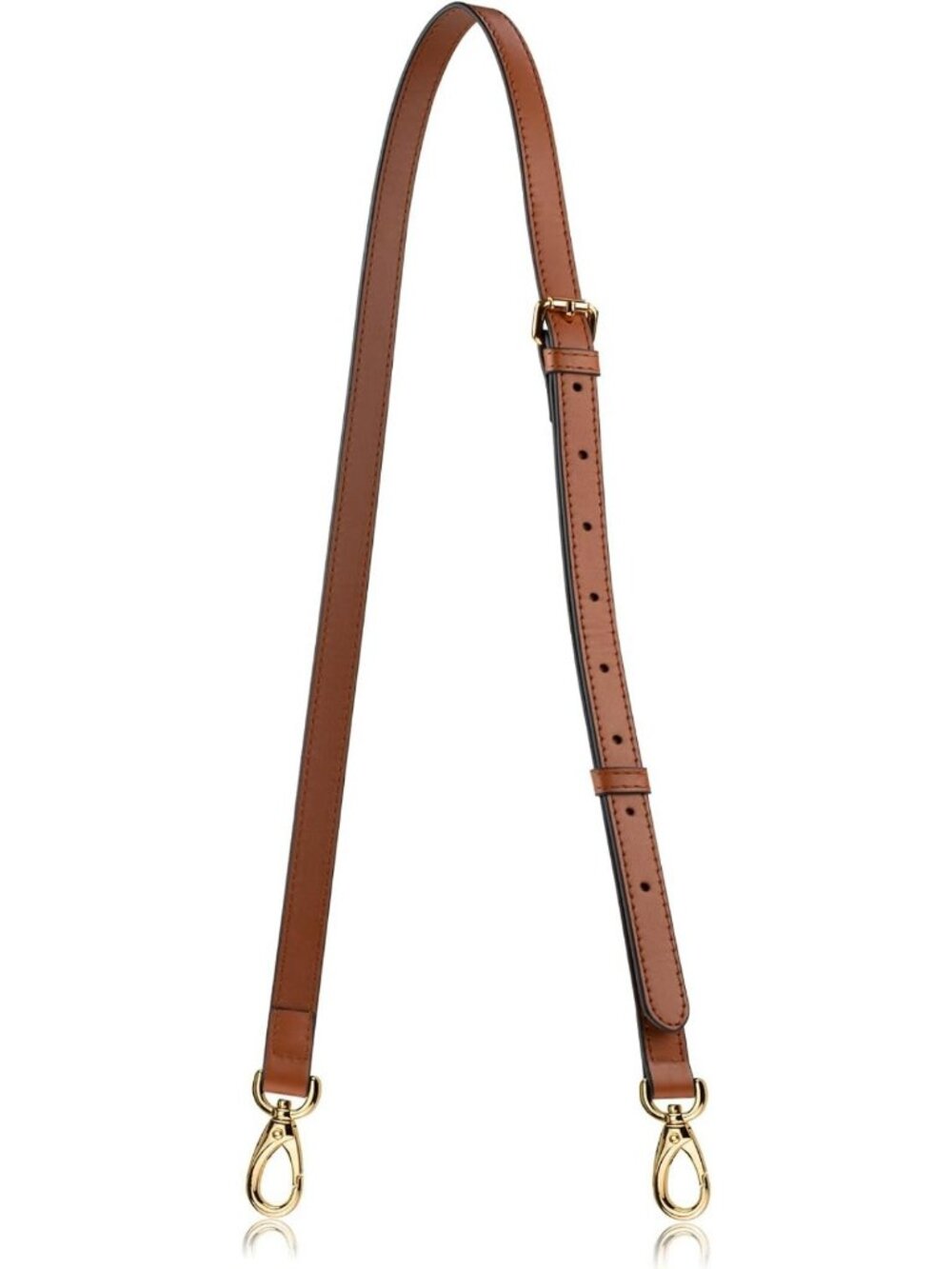 Genuine Leather Crossbody Purse Strap Replacement - Long Adjustable Handbag